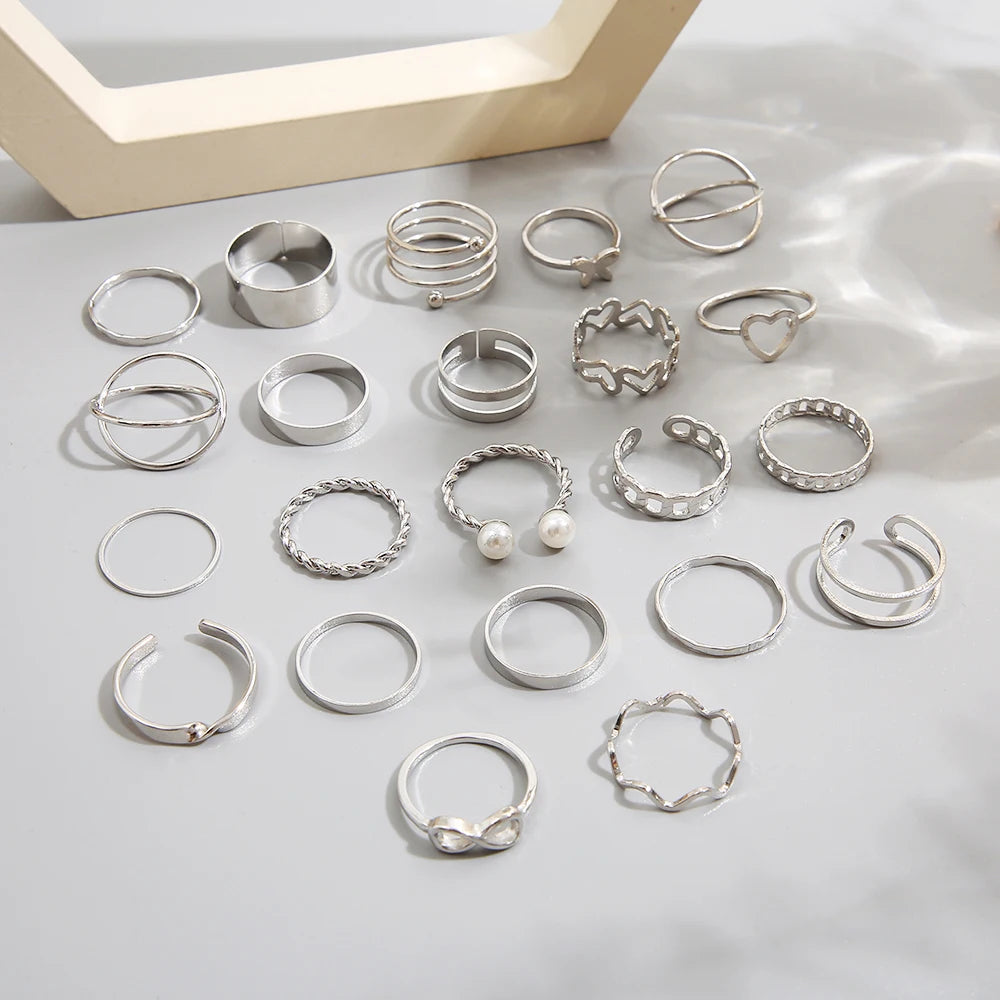 Everly 22 Sets of Rings