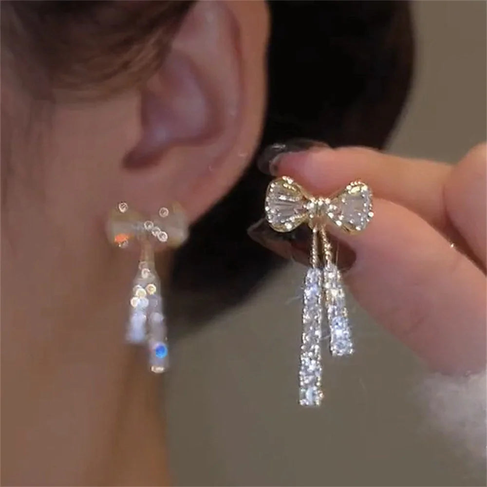 Crystal Zircon Earrings