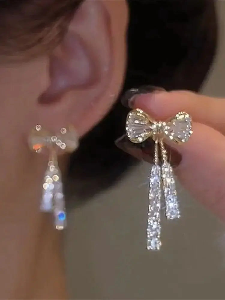 Crystal Zircon Earrings