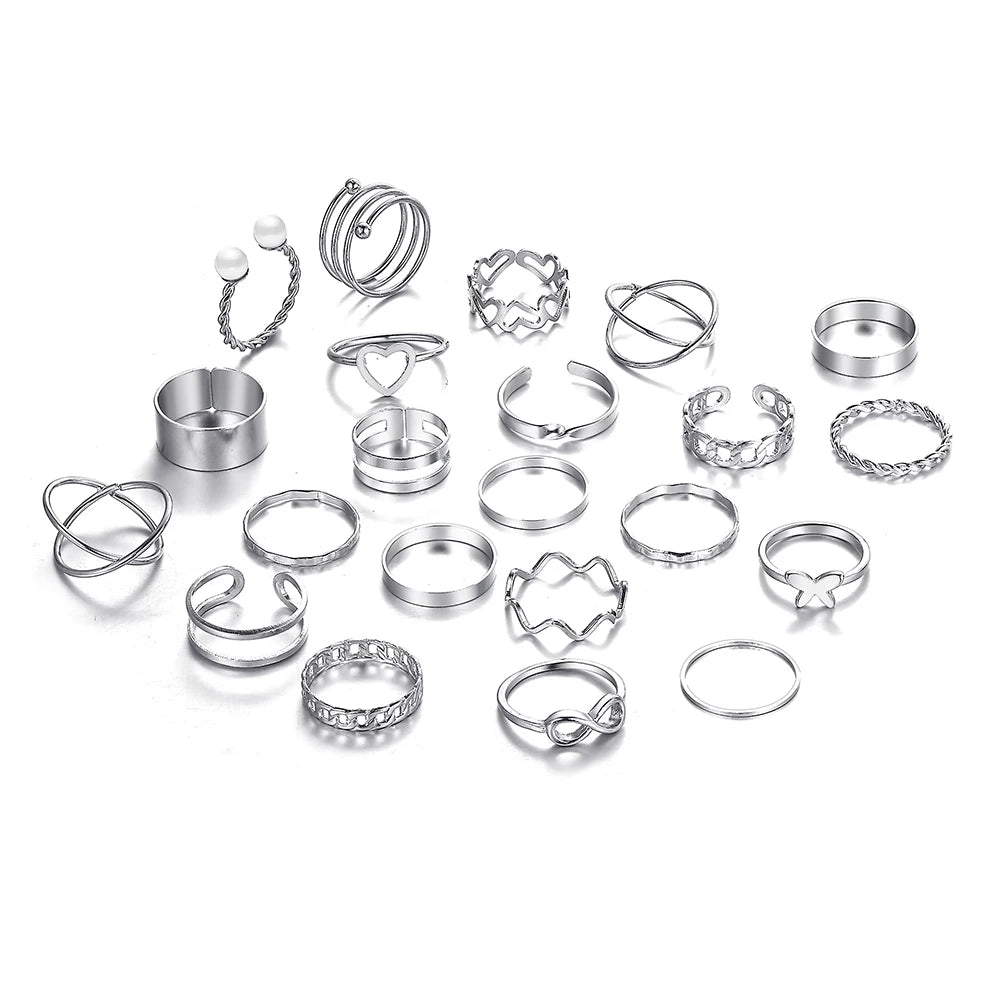 Everly 22 Sets of Rings