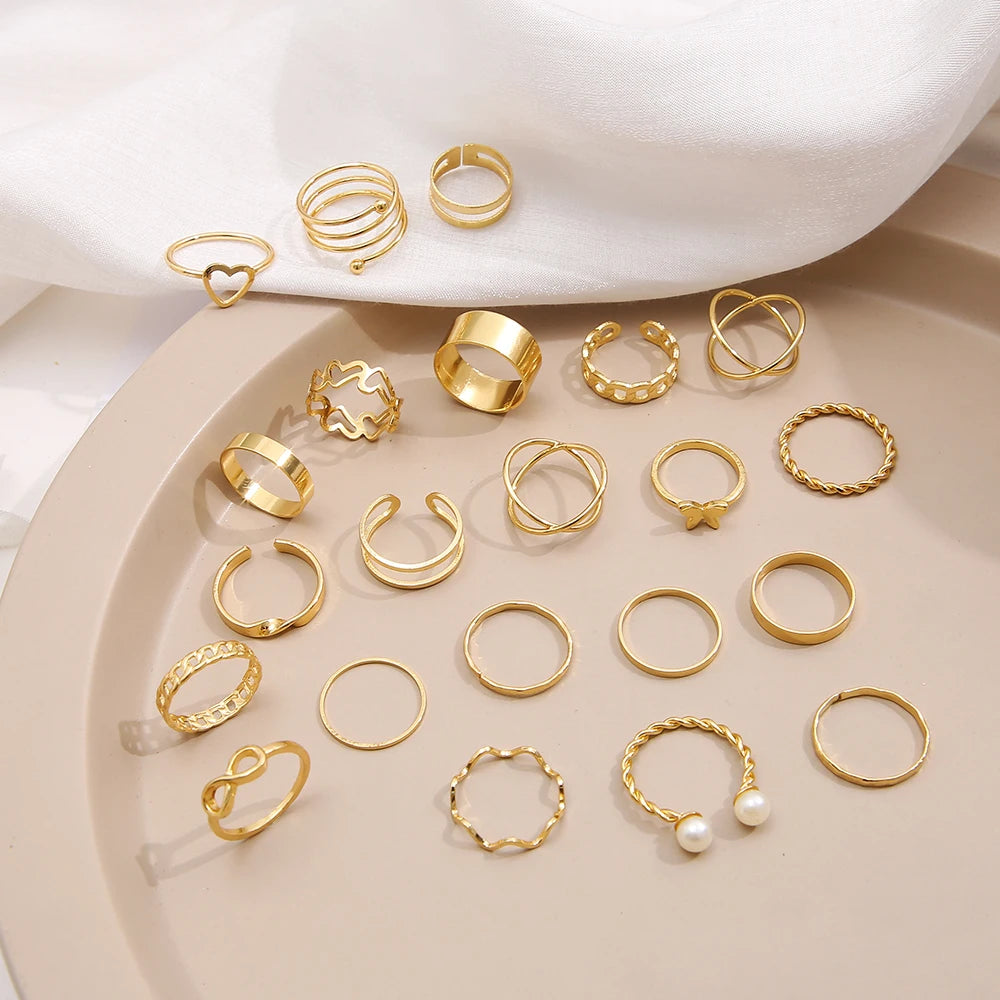 Everly 22 Sets of Rings