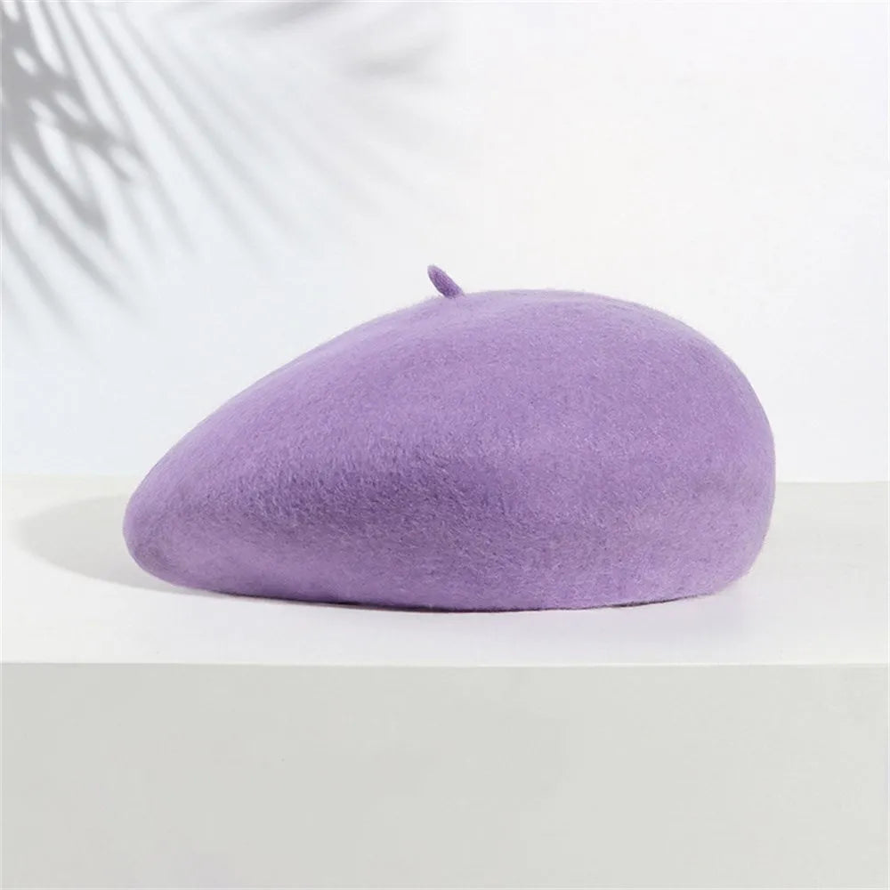 HOT Multi-color Wool Thick Berets Winter