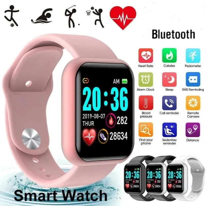 Silicone Smart Watch 2025