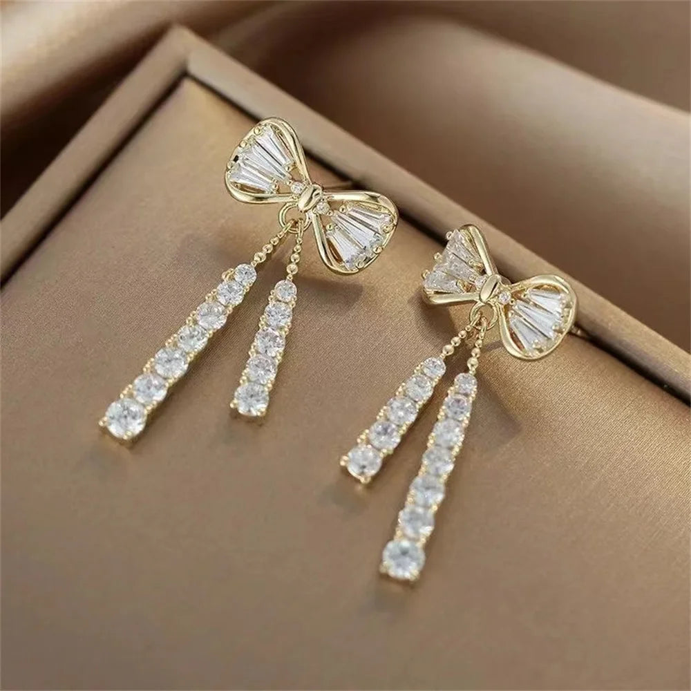 Crystal Zircon Earrings