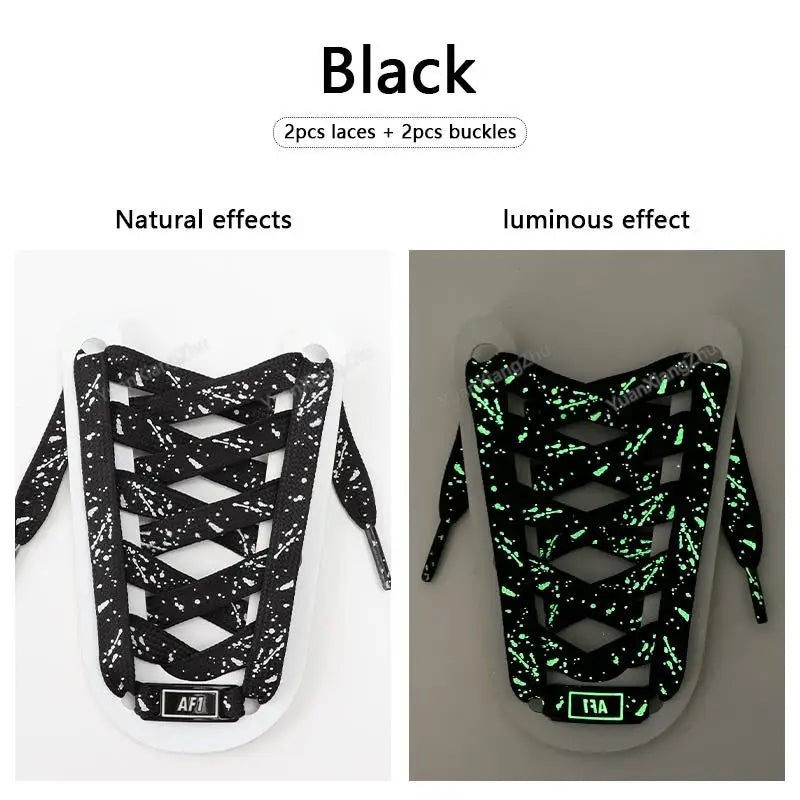 Night Glow Shoelaces 4Pcs Luminous