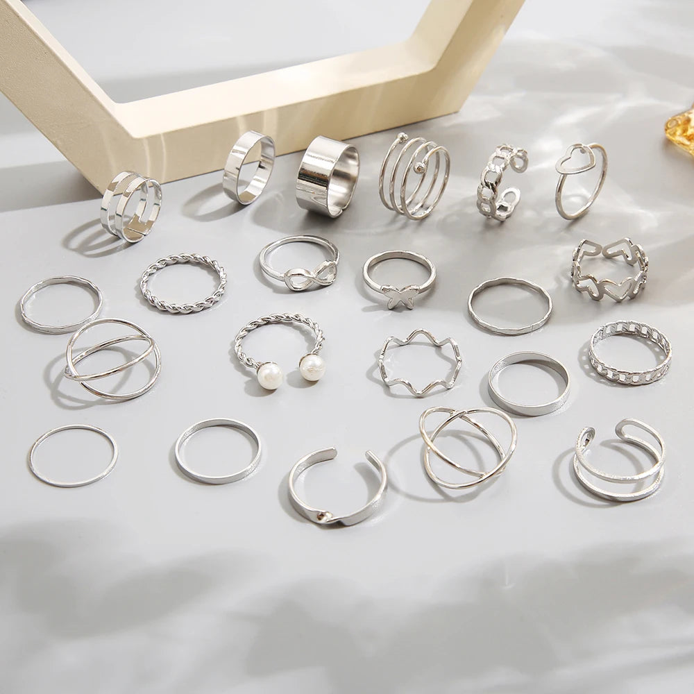 Everly 22 Sets of Rings