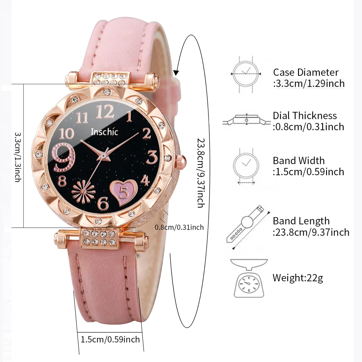 Heart Dial Women's