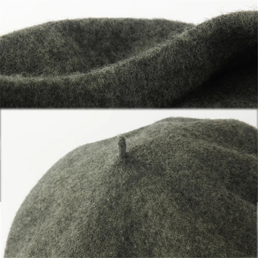 HOT Multi-color Wool Thick Berets Winter