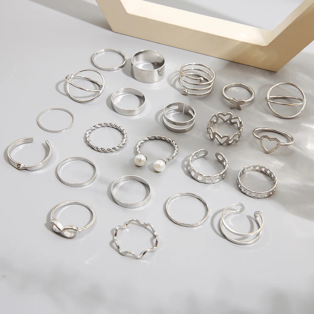 Everly 22 Sets of Rings