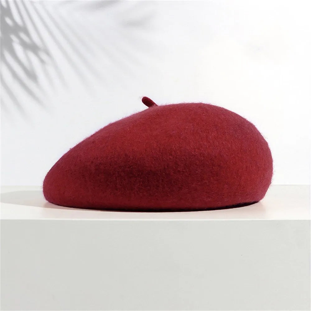 HOT Multi-color Wool Thick Berets Winter